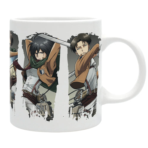Attack On Titan Character Montage Mug