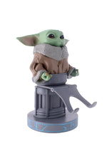 Cable Guys R.E.S.T Star Wars The Mandalorian Grogu Seeing Stone Pose Collectible Figure Device Holder