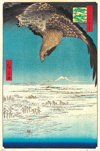 GB eye Hiroshige  Jumantsubo Plain at Fukagawa 61 x 91.5cm Maxi Poster