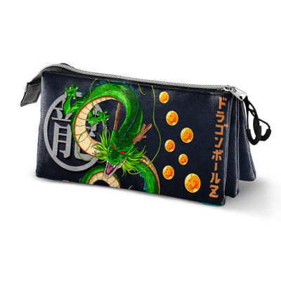 Karactermania Dragon Ball Shenron Triple Pencil Case - Black