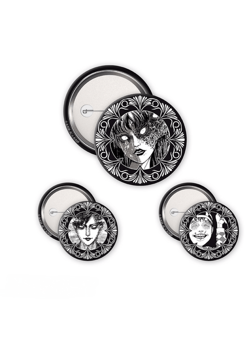 Junji Ito Collection 3 Badge Pack