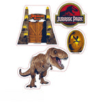 Jurassic Park Dinosaurs 2 Sheet Sticker Set
