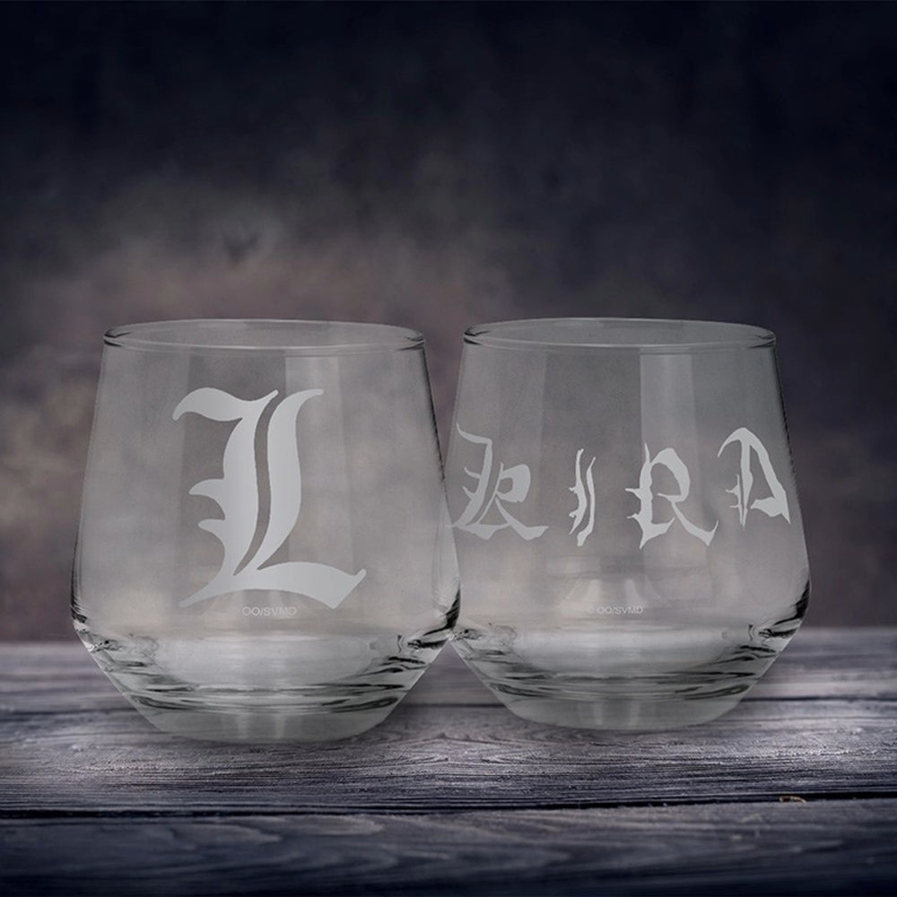 ABYstyle Death Note Kira & L 2 Glass Set