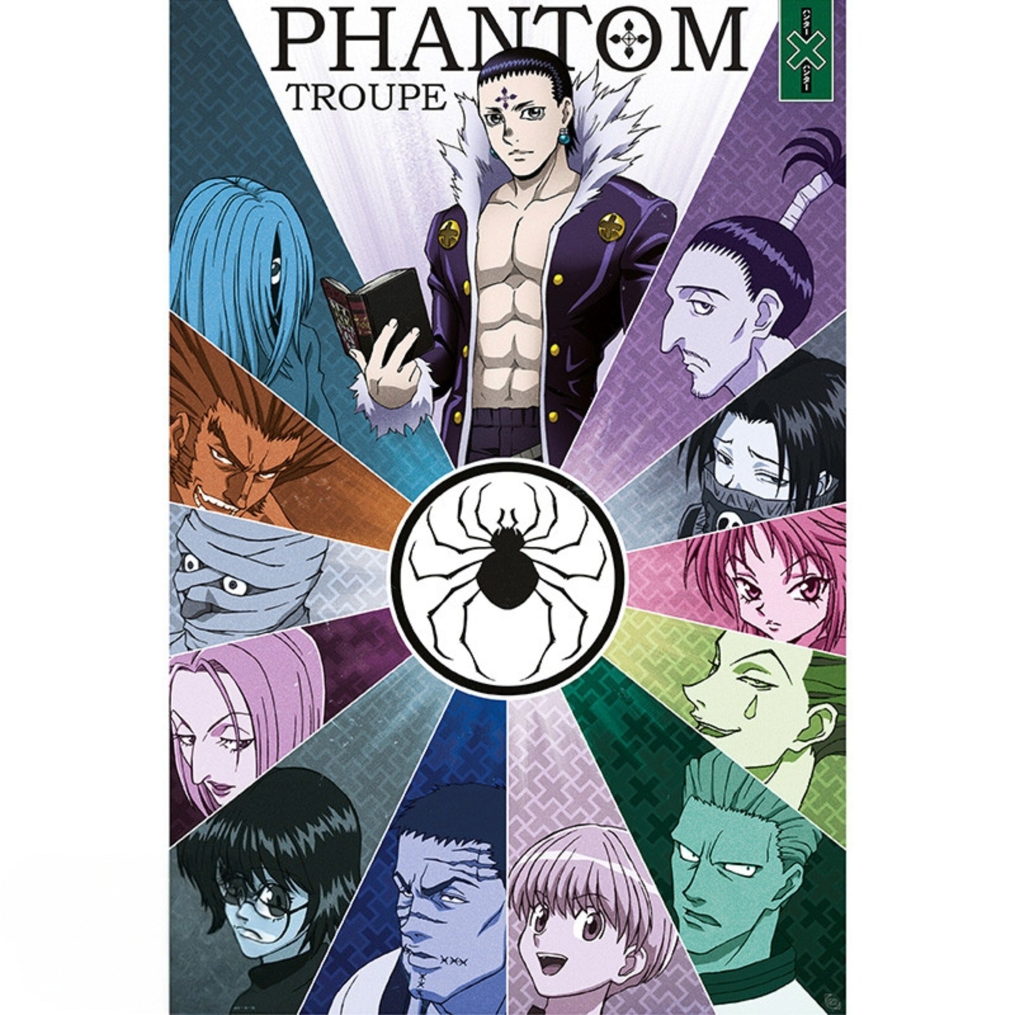 Hunter x Hunter Spider Members 61 x 91.5cm (24 x 36 inches) Poster