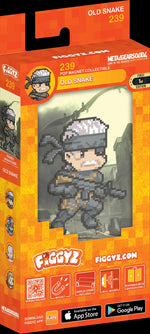 FiGGYZ Metal Gear Solid Old Snake 11cm Collectible Pop Magnet