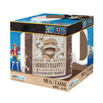 One Piece Luffy Wanted Large Mug