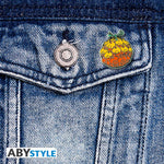 One Piece Flame Flame Fruit Pin Badge