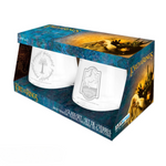 ABYstyle The Lord of The Rings Prancing Pony & Gondor - 2 Glass Set