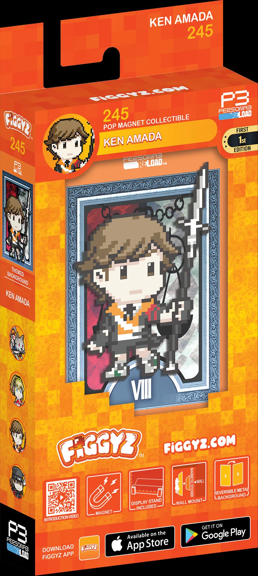 FiGGYZ Persona 3 Ken Amada 11cm Collectible Pop Magnet