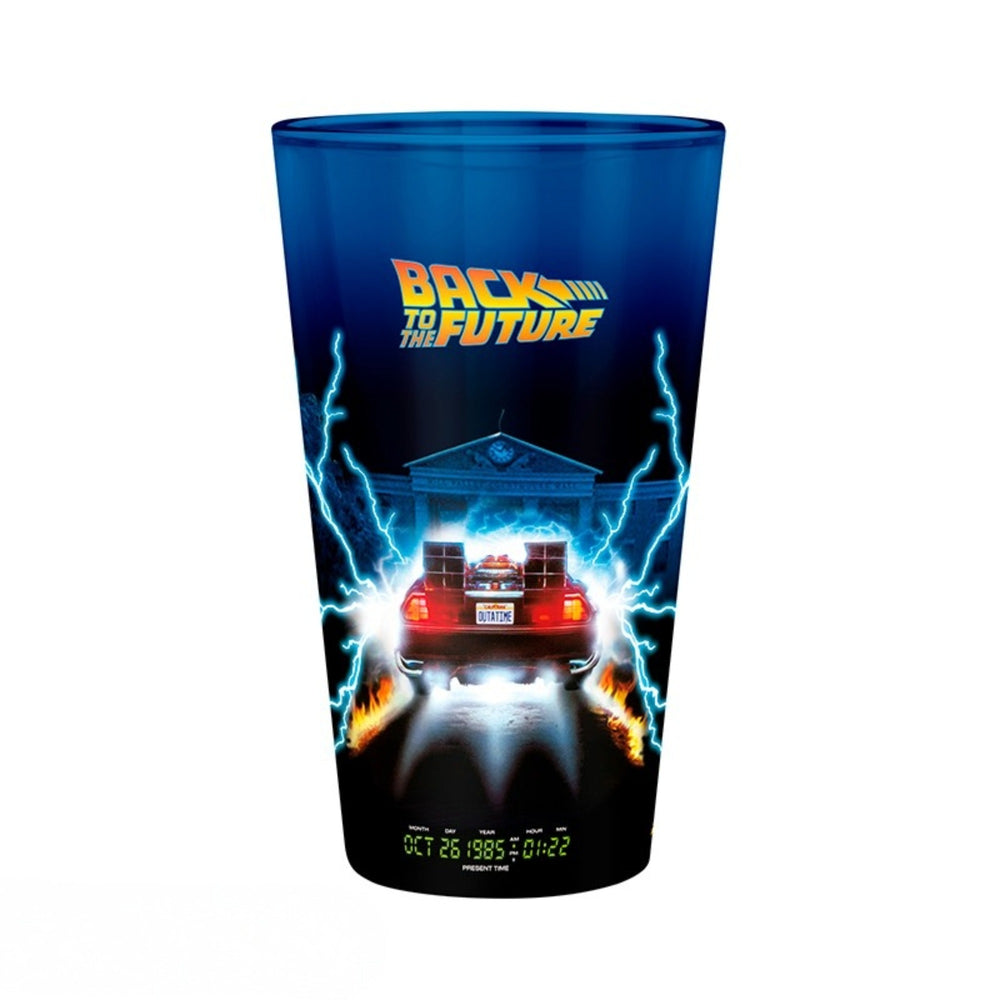 ABYstyle Back To The Future Delorean 400ml Glass