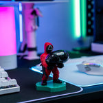 Cable Guys Holdems Squid Game Triangle Guard Mini Phone Stand and Device Holder