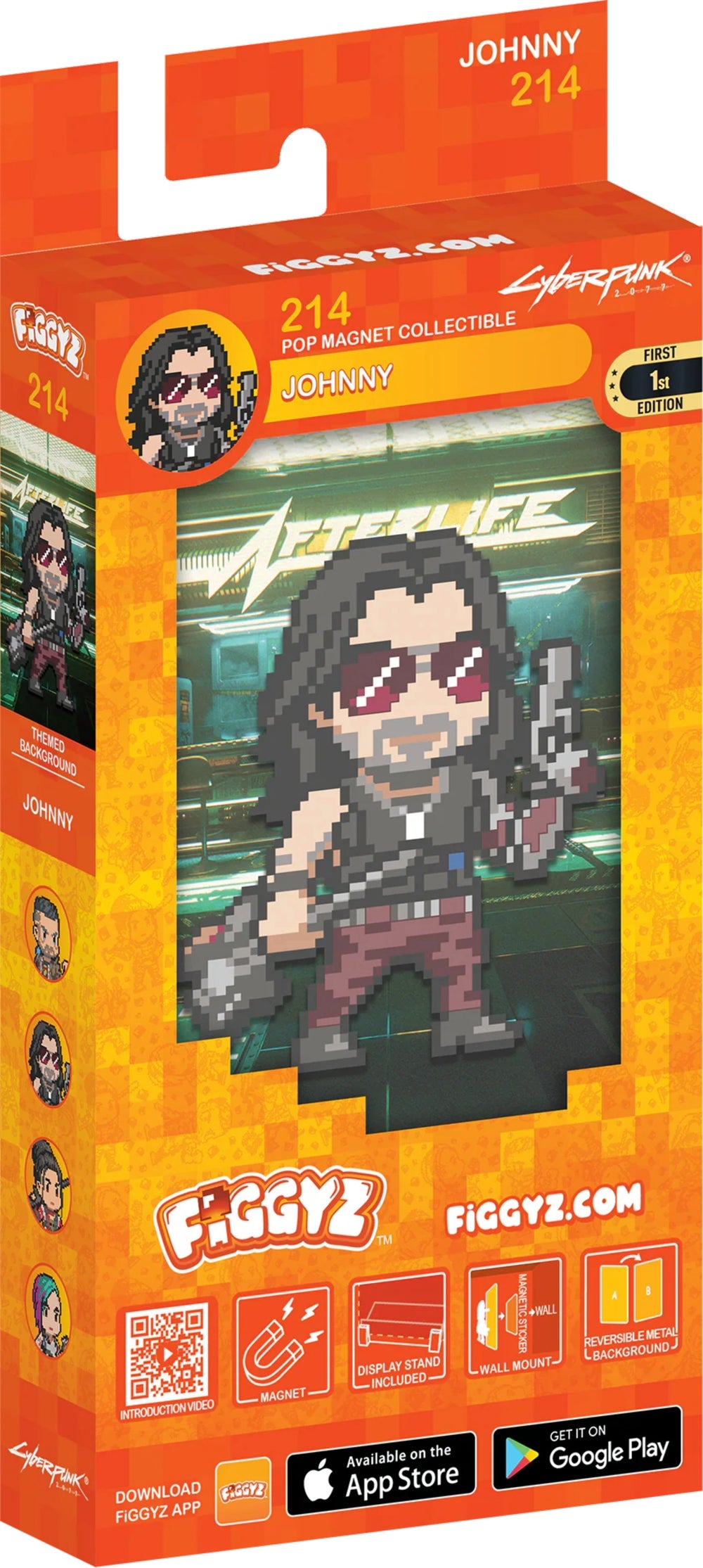 FiGGYZ Cyberpunk 2077 Johnny Silverhand 11cm Collectible Pop Magnet