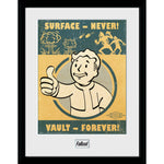 GB eye Fallout 4 Vault Forever 30 x 40cm Framed Collector Print
