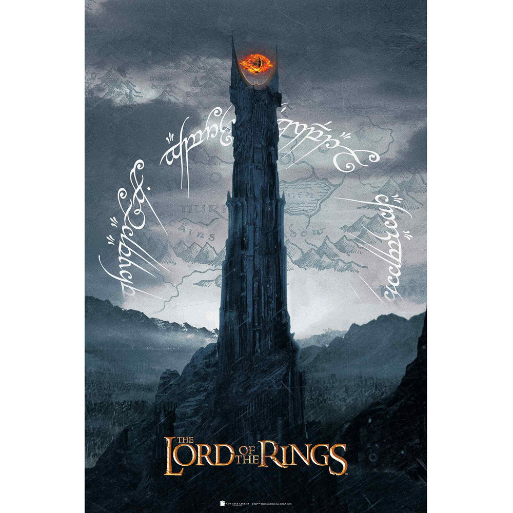 ABYstyle The Lord of The Rings Sauron Tower 61 x 91.5cm Maxi Poster