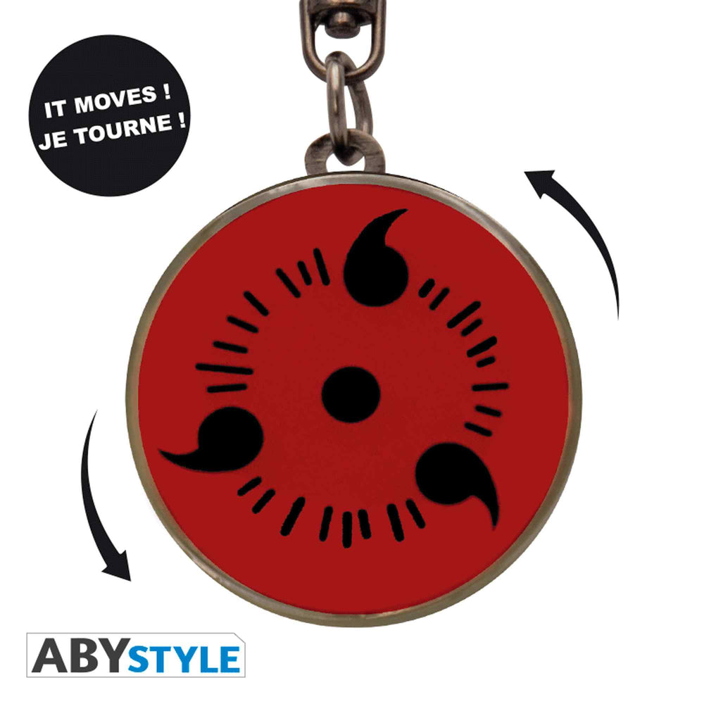 Naruto Sharingan Metal Keychain