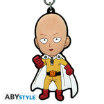 One Punch Man Saitama Keychain