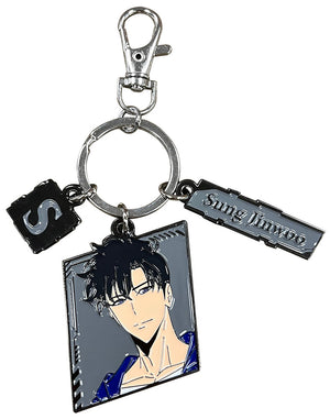 Solo Leveling Sung Jinwoo Three Charms Metal Keychain