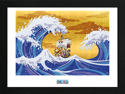GB eye One Piece Thousand Sunny  30 x 40cm Framed Collector Print
