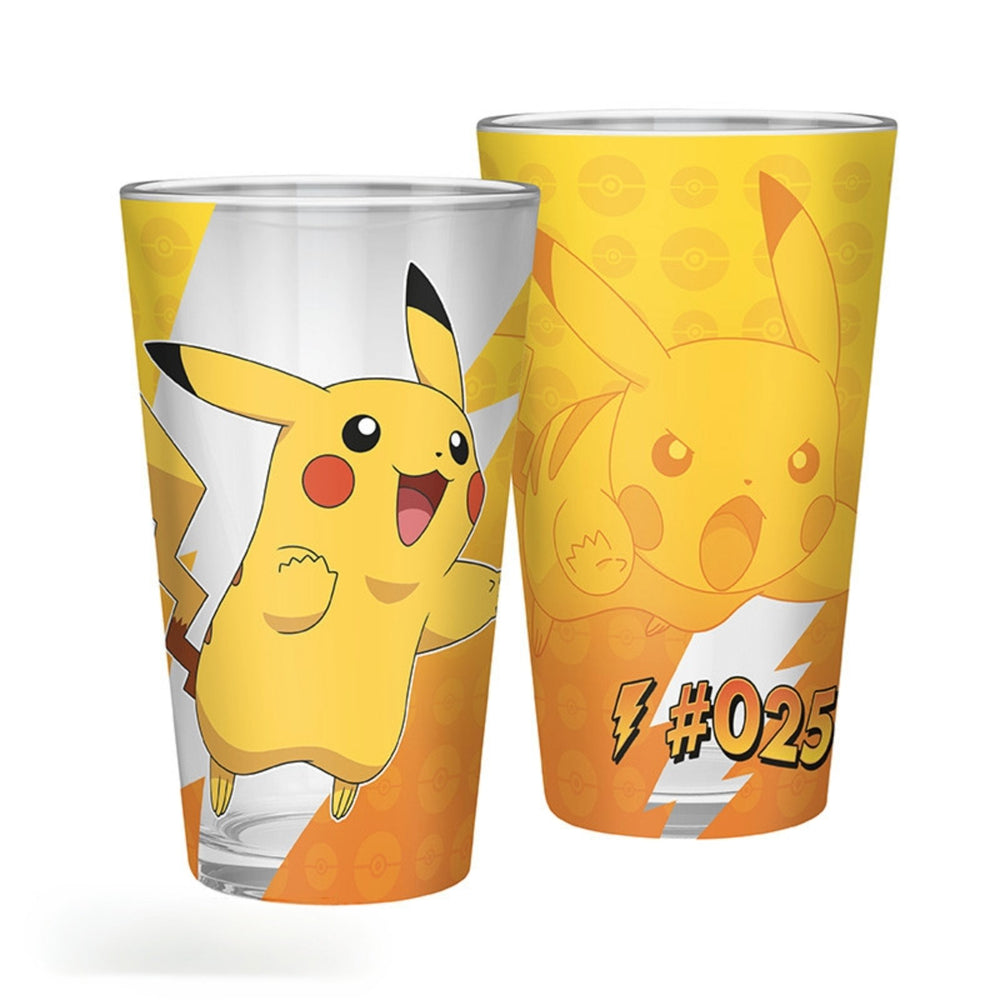 ABystyle Pokemon Pikachu & Charizard 2 Glass Set