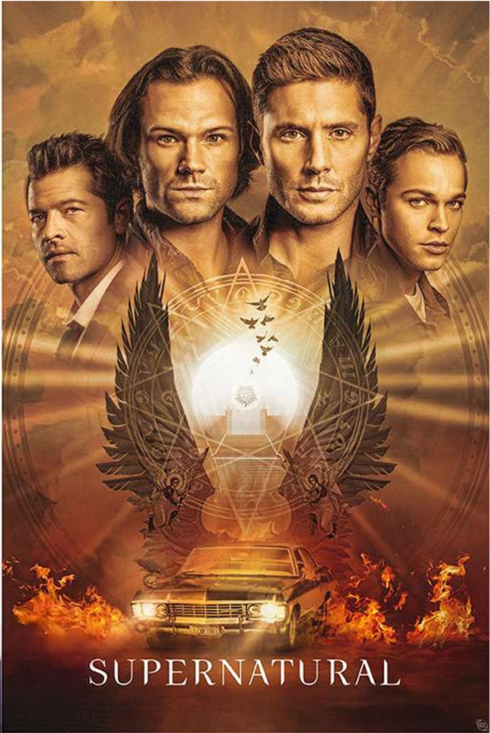 SUPERNATURAL - Cast - 61 x 91.5cm Maxi Poster
