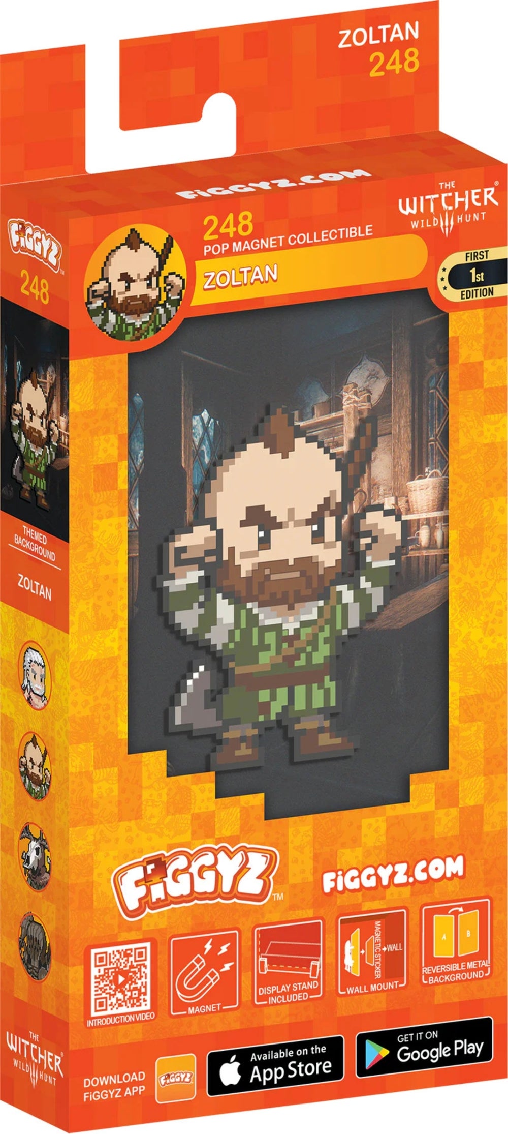 FiGGYZ The Witcher Zoltan 11cm Collectible Pop Magnet