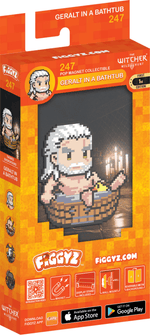 FiGGYZ The Witcher Geralt in a Bathtub 11cm Collectible Pop Magnet