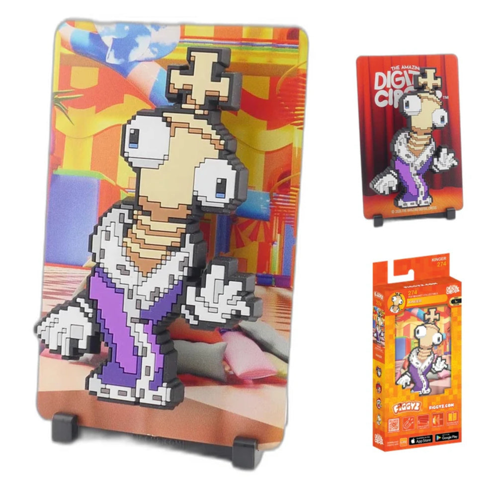 FiGGYZ The Amazing Digital Circus Kinger 11cm Collectible Pop Magnet