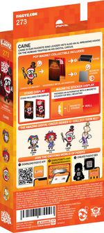 FiGGYZ The Amazing Digital Circus Caine 11cm Collectible Pop Magnet