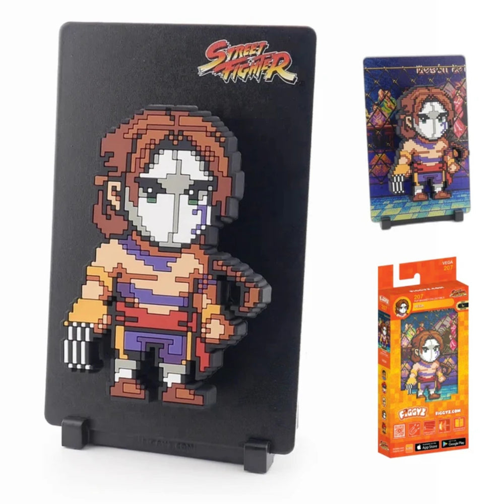 FiGGYZ Street Fighter Vega 11cm Collectible Pop Magnet