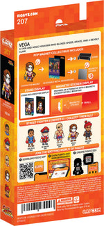 FiGGYZ Street Fighter Vega 11cm Collectible Pop Magnet