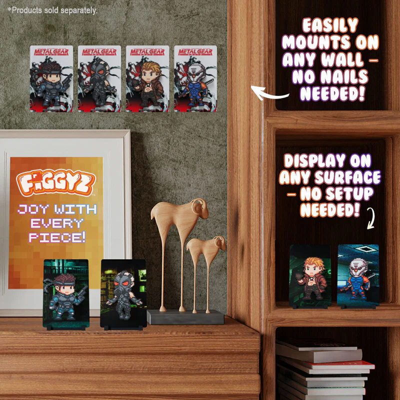 FiGGYZ Metal Gear Solid Snake 11cm Collectible Pop Magnet