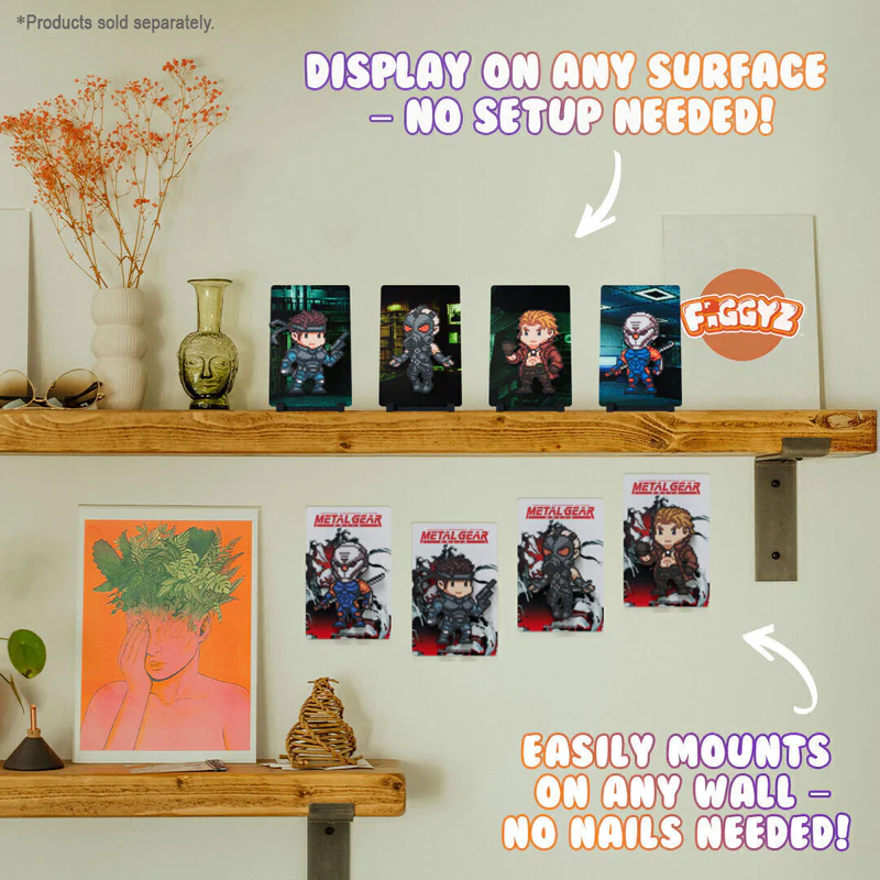 FiGGYZ Metal Gear Solid Snake 11cm Collectible Pop Magnet