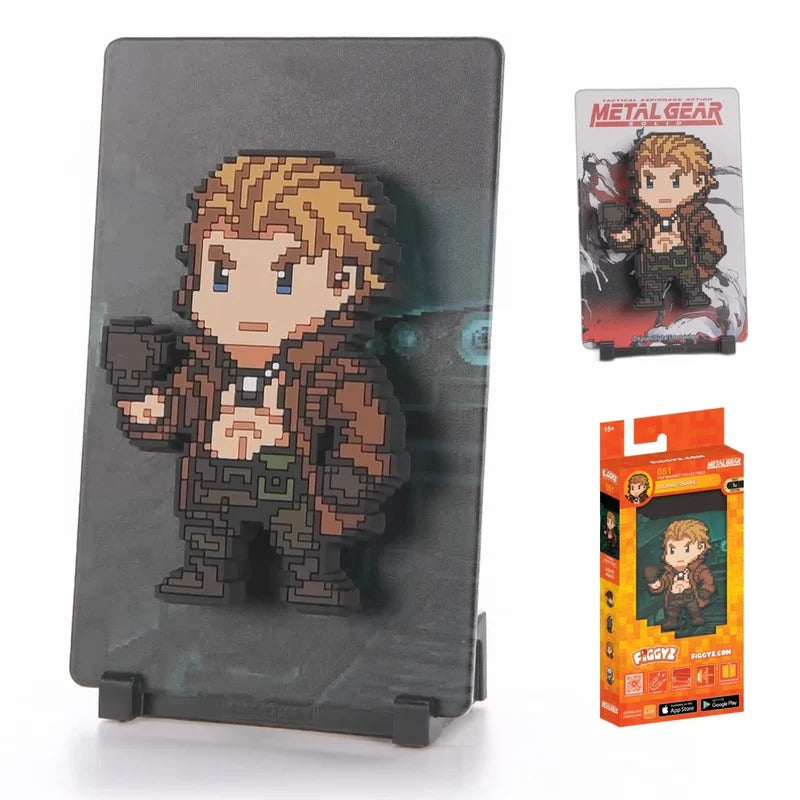 FiGGYZ Metal Gear Solid Liquid Snake 11cm Collectible Pop Magnet