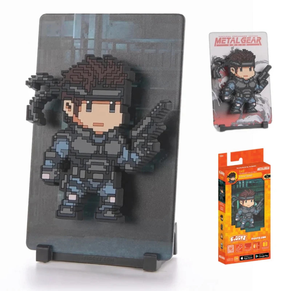 FiGGYZ Metal Gear Solid Snake 11cm Collectible Pop Magnet
