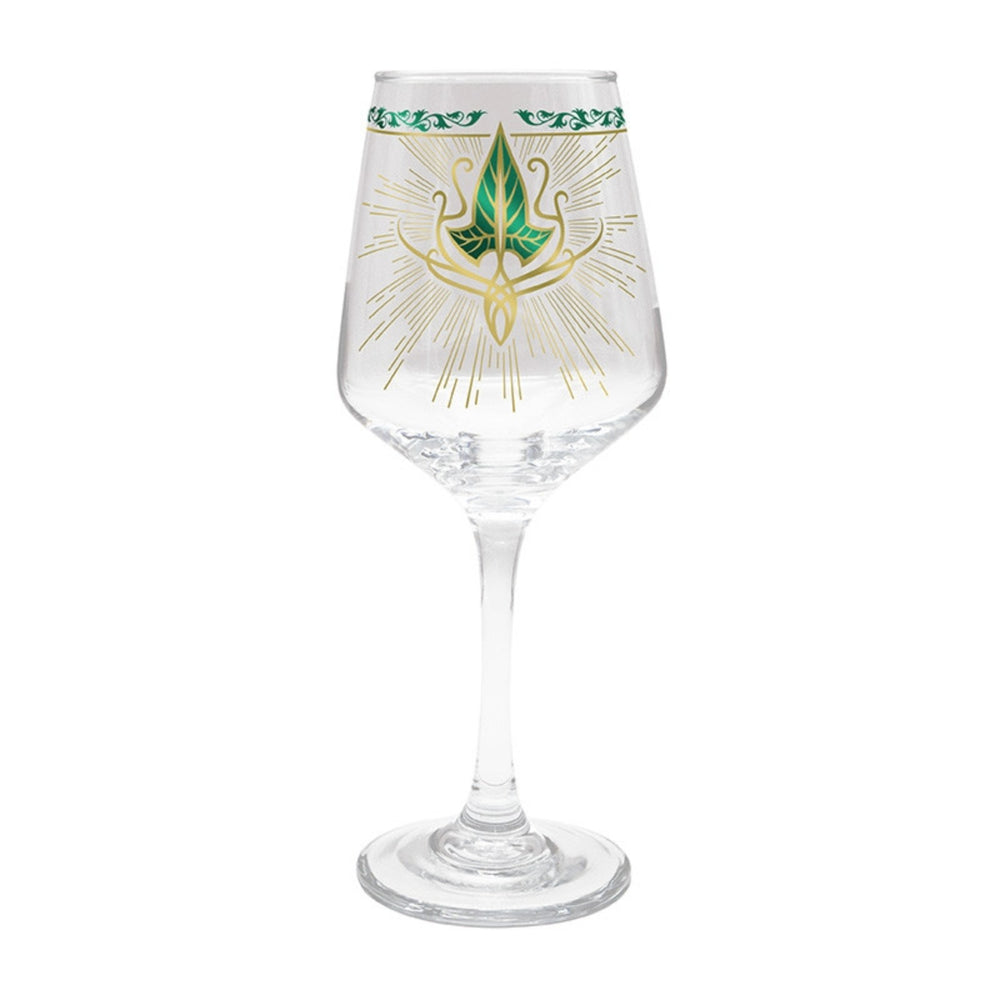 The Lord of The Rings Lorien Leaf Stemmed Glass