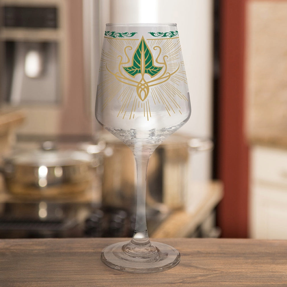The Lord of The Rings Lorien Leaf Stemmed Glass