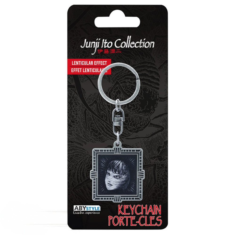 JUNJI ITO  Cursed Reflection Tomie  Keychain Lenticular