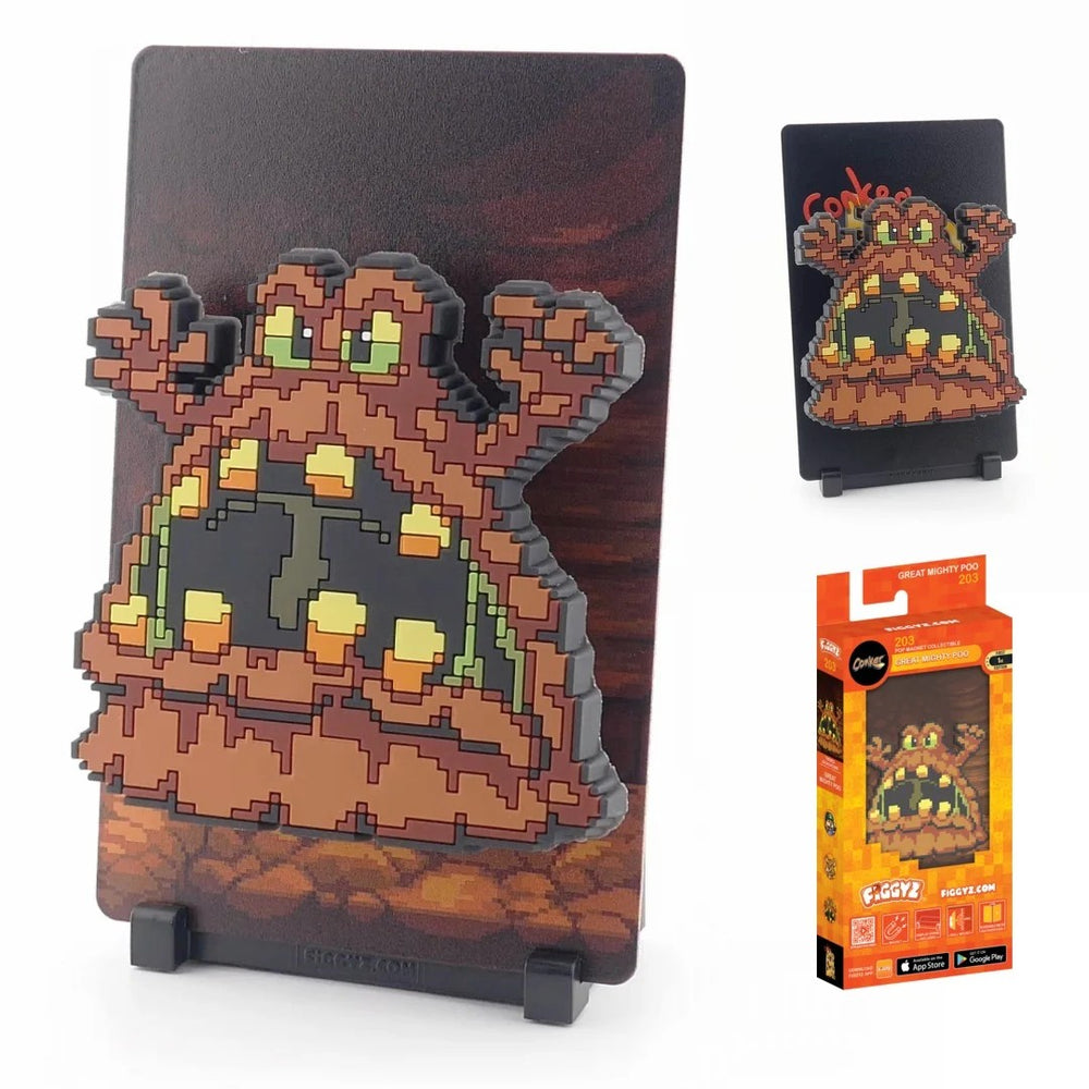 FiGGYZ Conker's Bad Fur Day Great Mighty Poo 11cm Collectible Pop Magnet