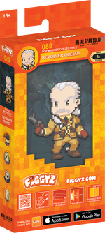 FIGGYZ Metal Gear Solid Revolver Ocelot 11cm Collectible Pop Magnet