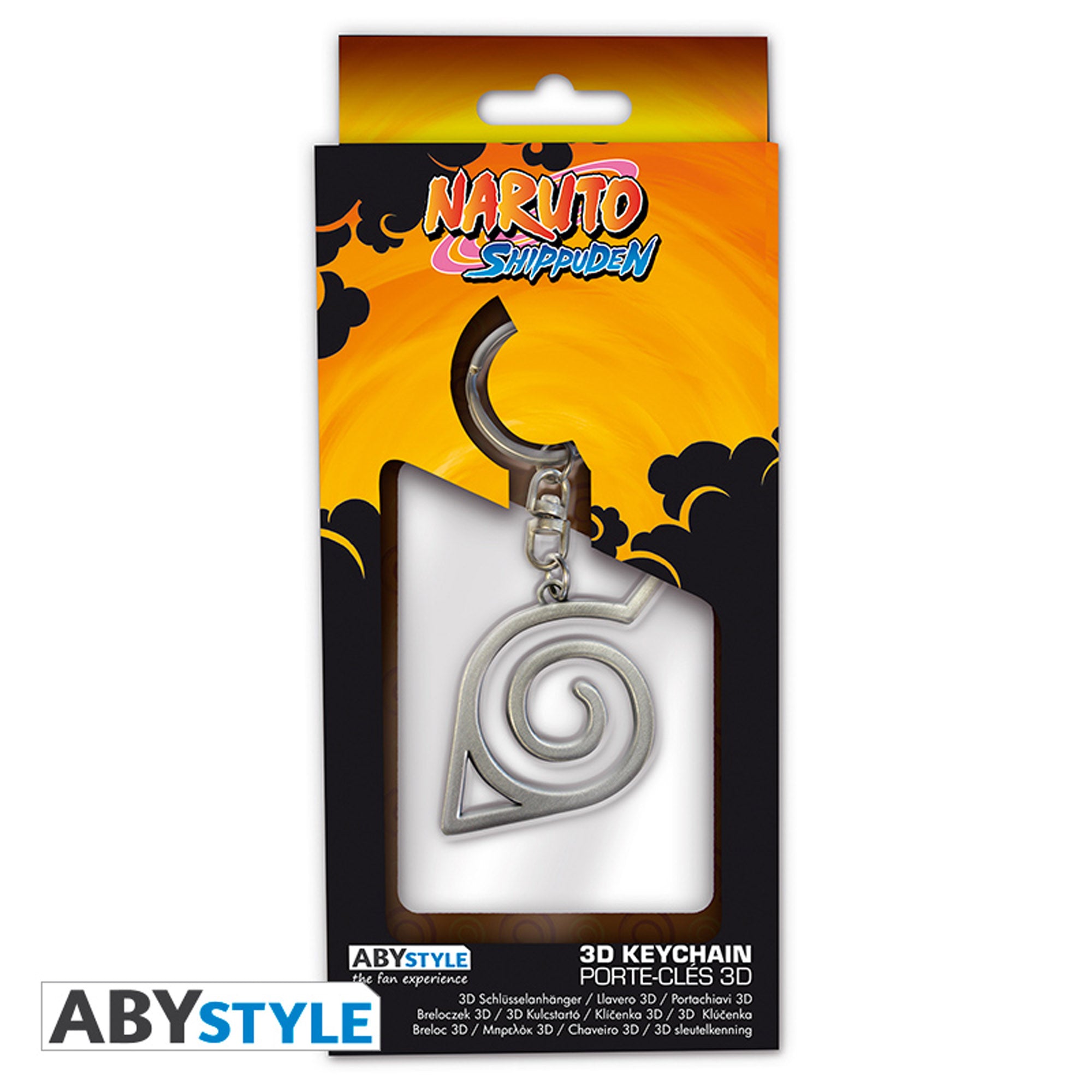 Naruto Konoha 3D Keychain | ABYstyle – GB Posters & Merch