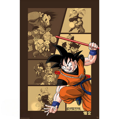 GB eye Dragon Ball Goku Retro 61 x 91.5cm Maxi Poster	