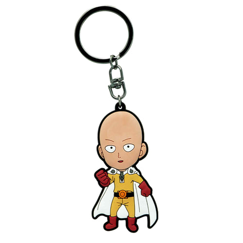 One Punch Man Saitama Keychain