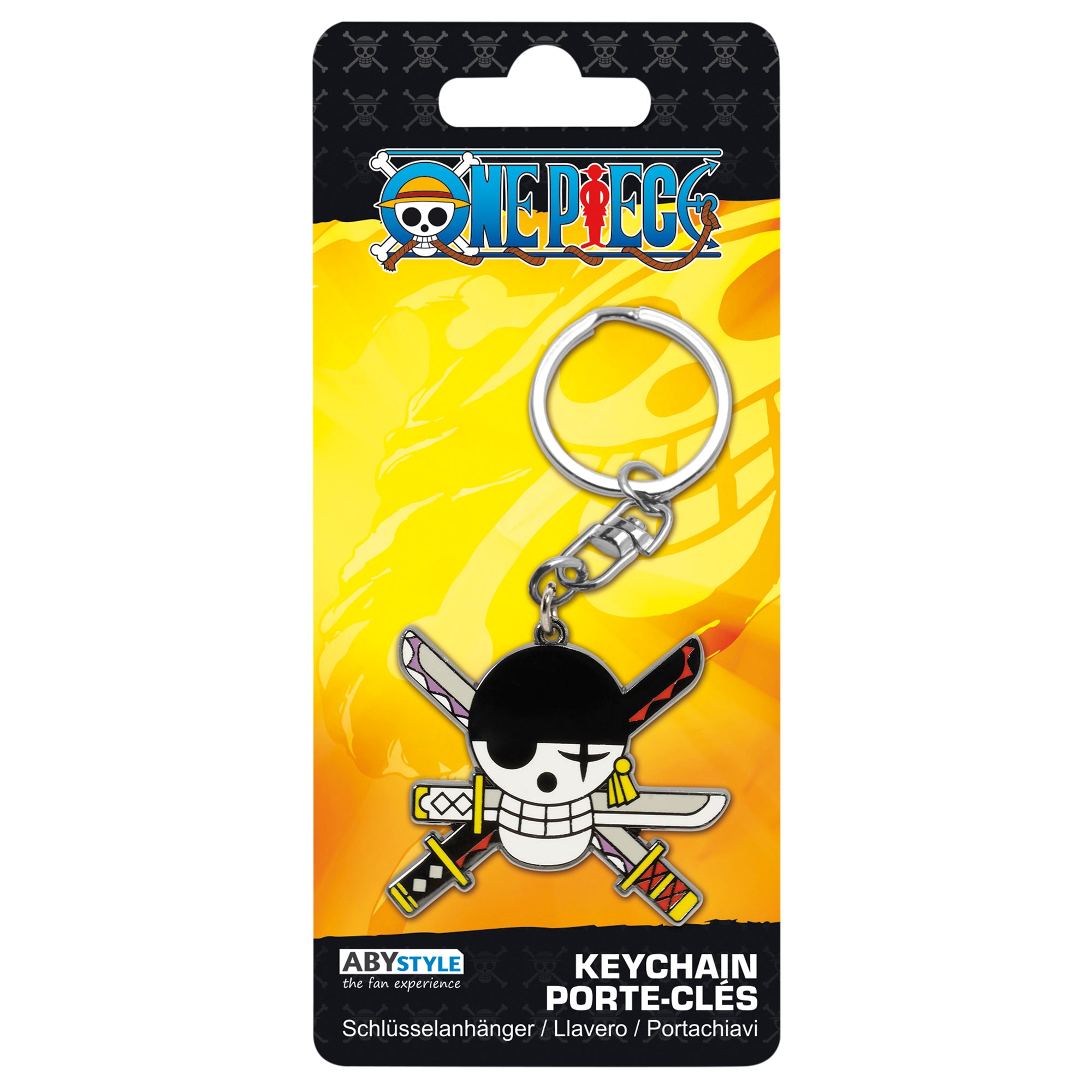 One Piece Zoro Metal Keychain | ABYstyle – GB Posters & Merch