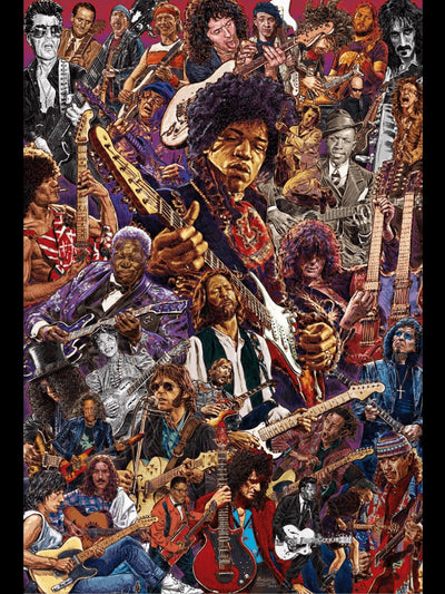 Erik Legendary Guitarists 61 x 91.5cm Maxi Poster
