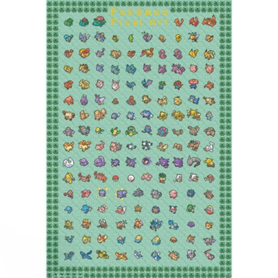 Pokemon Pixel Art 61 x 91.5cm Maxi Poster