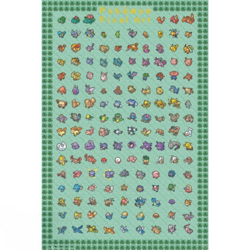 Pokemon Pixel Art 61 x 91.5cm Maxi Poster