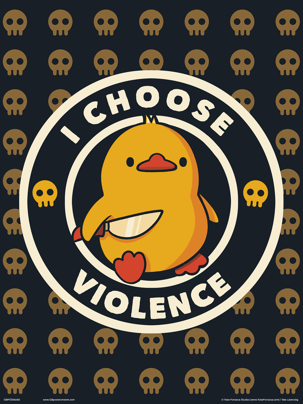 I Choose Violence 30 x 40cm Collector Print