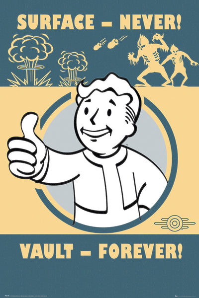 GB eye Fallout Vault Forever 61 x 91.5cm Maxi Poster