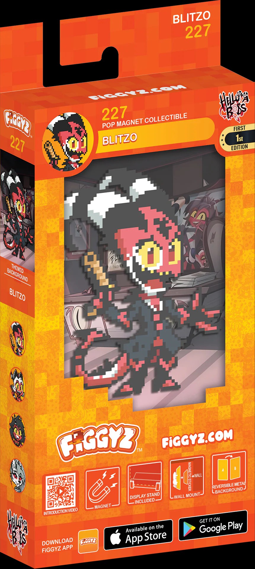 FiGGYZ Helluva Boss Blitzo 11cm Collectible Pop Magnet