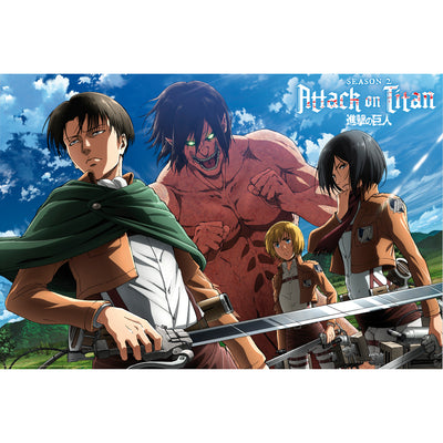 GB eye Attack on Titan Ready to fight! 61 x 91.5cm Maxi Poster